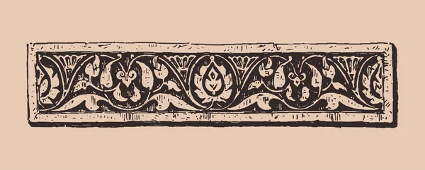 古代传统框架装饰品 — 图库矢量图片