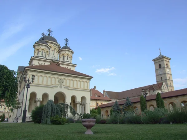 Katedra koronacji w Alba Iulia — Zdjęcie stockowe