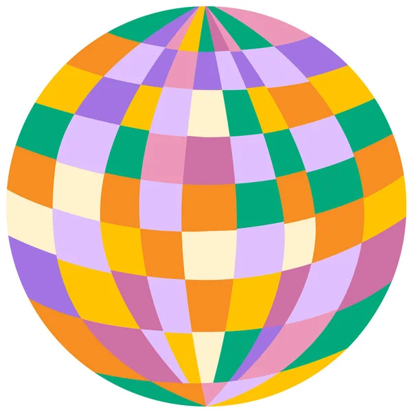Abstract Background Colorful Globe — Photo