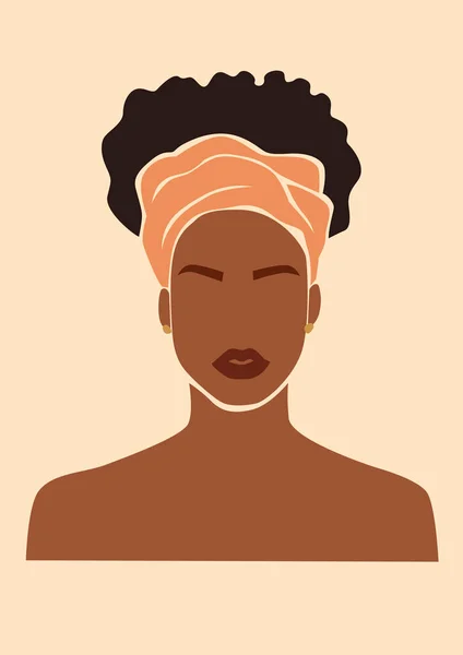 Avatar Woman Icon Flat Illustration — Stockfoto