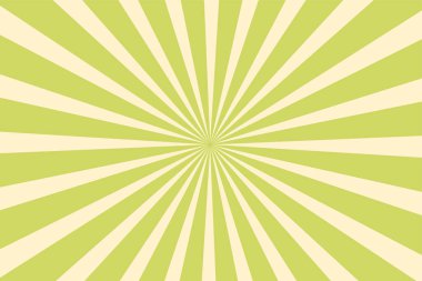 Açık sarı ve yeşil ışınlar arka plan, eski model
