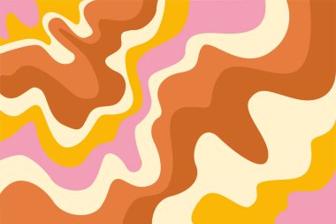 Renkli desenli soyut arkaplan