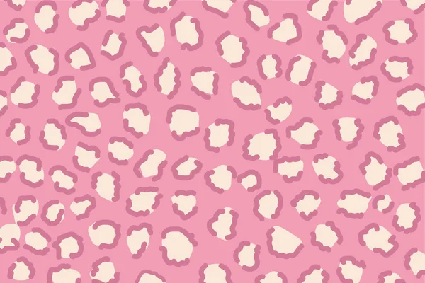 Retro Pink Spots Leopard Skin Pattern Texture — Foto Stock