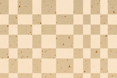 seamless pattern with geometric shapes. checkered background