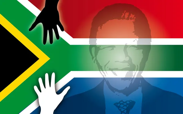 South africa mandela symbols — Stock Photo, Image