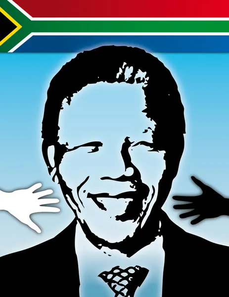 Νότια Αφρική Μαντέλα σύμβολα — Φωτογραφία Αρχείου