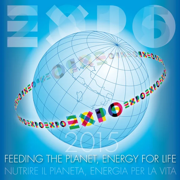 Expo 2015 — Stock Vector