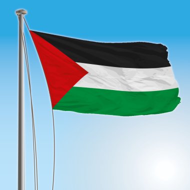 Palestine flag clipart