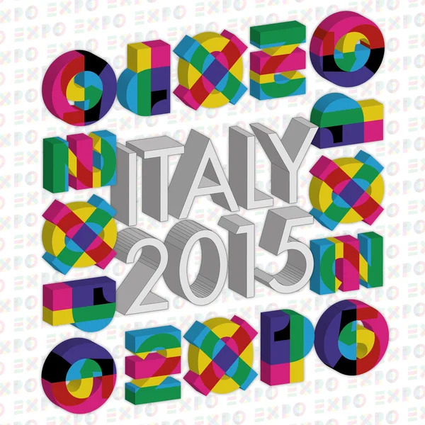 Expo 2015 — стоковый вектор