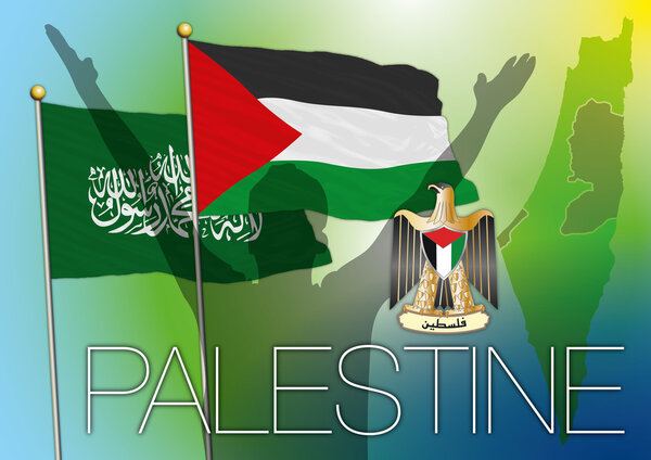 Palestine flag and symbols