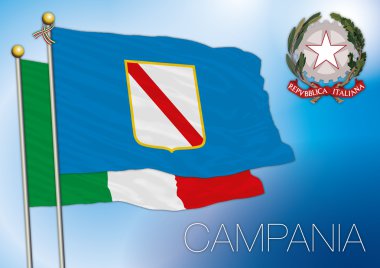 Campania Bölge bayrağı, İtalya