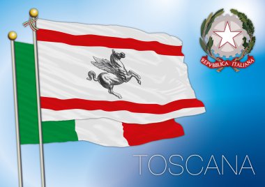 Toskana bölge bayrağı, İtalya