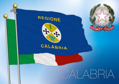 Calabria bölgesel bayrak, İtalya