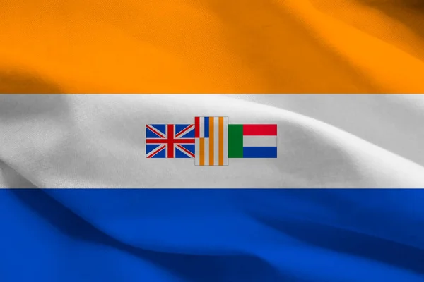 Південно Африканський Історичний Прапор 1928 1994 — стокове фото