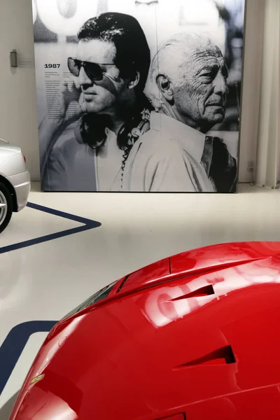 Modène Italie Décembre 2021 Musée Mef Ferrari Maison Natale Enzo — Photo