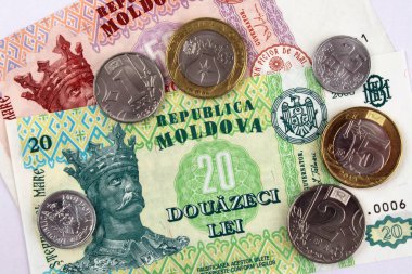 Moldova, Lei paraları ve cumhuriyetin banknotları, ulusal para birimi