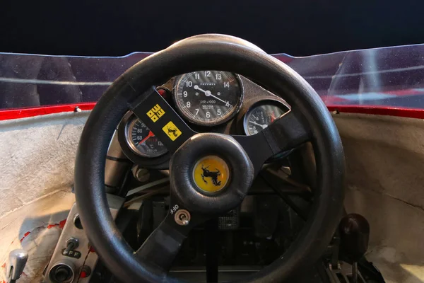 Nonantola Modena Italy July 2022 Ferrari 312 1979 Vintage Car — Stock fotografie