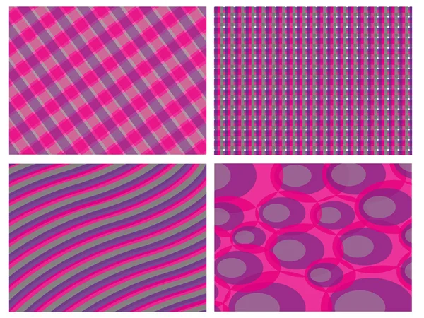 Retro pink and violet combo background Stock Illustration