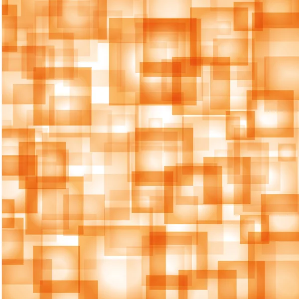 Orange square background — Stock Vector