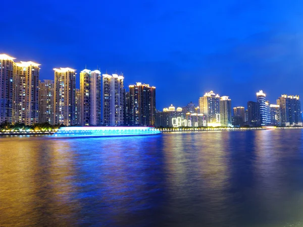 Guangzhou Kína városkép Stock Kép