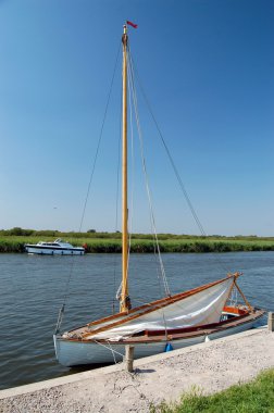 eski yatta norfolk broads, İngiltere