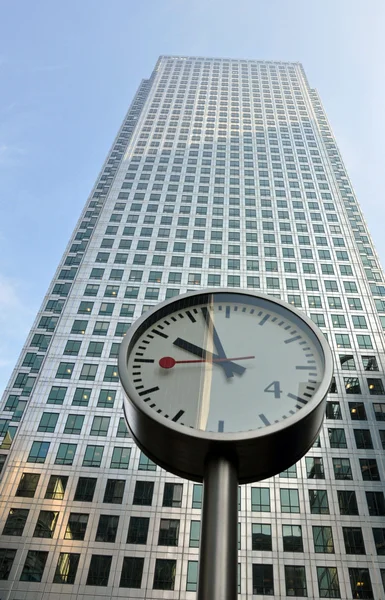 Le temps est argent, secteur bancaire, Londres . — Photo