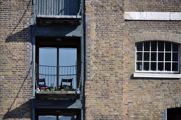 Moderno apartamento Docklands, Londres . — Fotografia de Stock