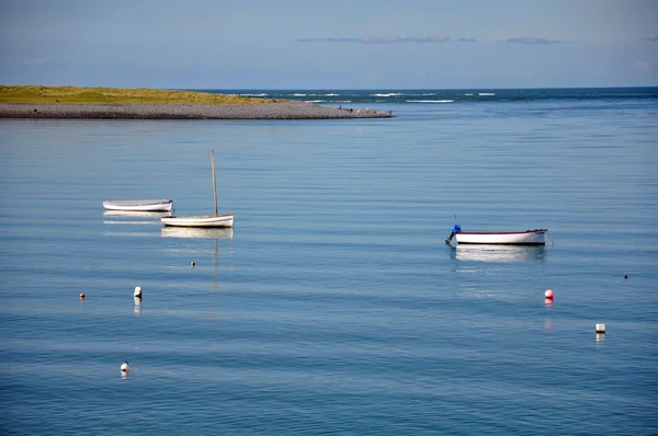 Estuary boats — Stock Photo, Image