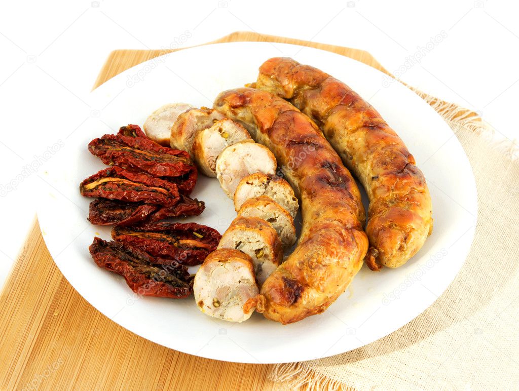 Chicken grilled sausages
