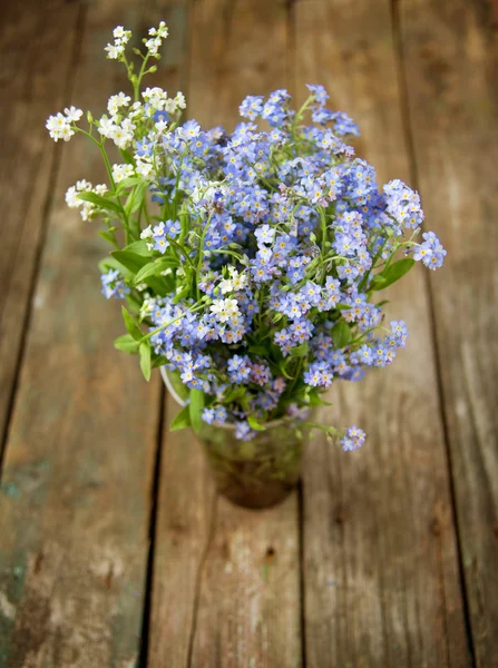 Bouquet of forget-me-not — Stock Photo, Image