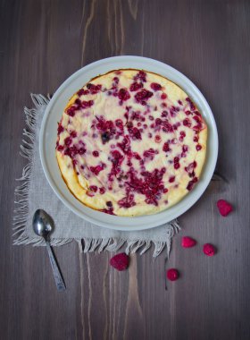 ev yapımı cheesecake. rustik tarzı