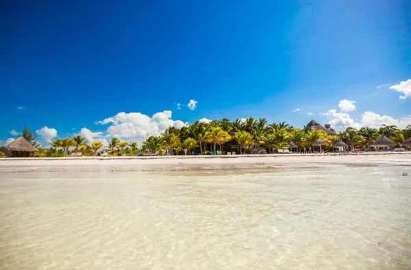 Playa tropical desierta perfecta en la isla —  Fotos de Stock