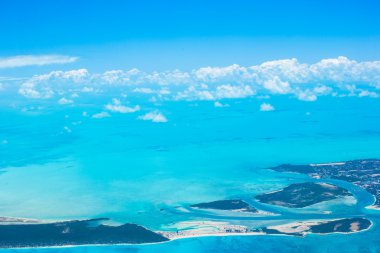 güzel mükemmel görünüm egzotik Adaları uçak