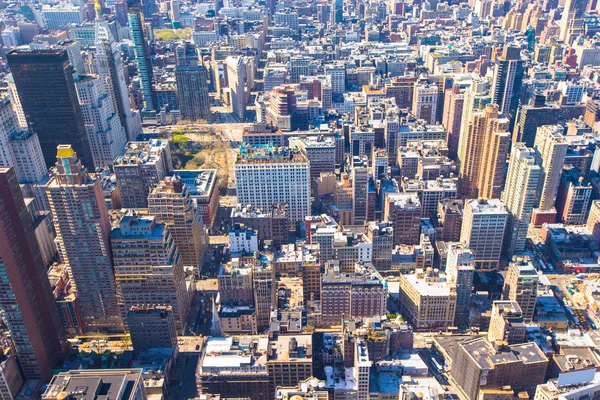 Vew of Manhattan dall'Empire State Building, New York — Foto Stock