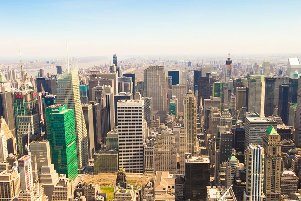 Vew of Manhattan from the Empire State Building, New York — Stock Photo, Image