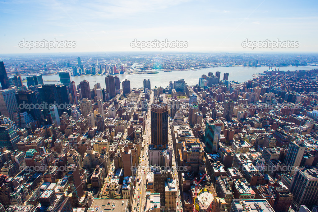 Vew of Manhattan from the Empire State Building, New York