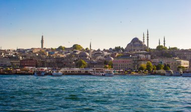eski şehir ve güzel Camii istanbul'da