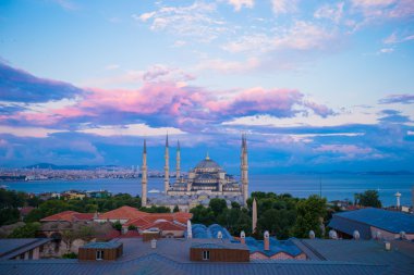 Sultanahmet otel terasından inanılmaz güzel görünümü
