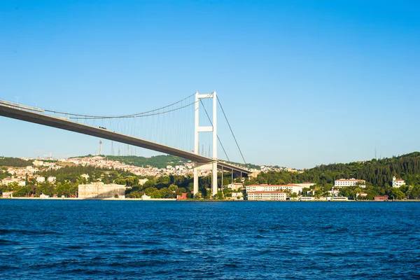 Zweite Bosporus-Brücke in Istanbul, Türkei. — Stockfoto