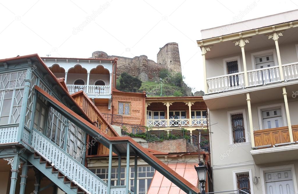 Traditional Georgian urban houses