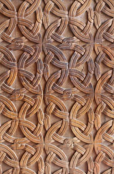 Carved wooden background — Stock Photo, Image