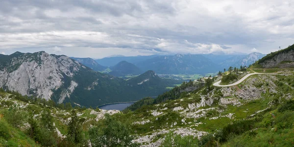 Panorama View Loseralm Restaurant Viewpoint Altausseer Lake Ausseerland Styria Austria — Stock fotografie