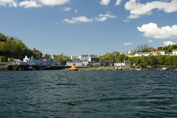 Portree, Isla de Skye en las Hébridas Interiores de Escocia, Reino Unido — Foto de Stock