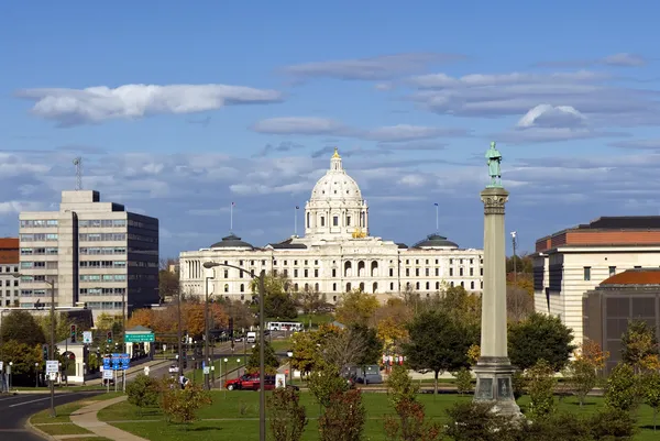 Minnesota státní capitol stavba, saint paul, minnesota, usa — Stock fotografie