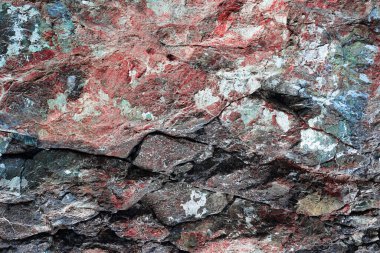 Soyut mermer arkaplan, mavi ve beyaz, kırmızı dalga mermer çizgileri