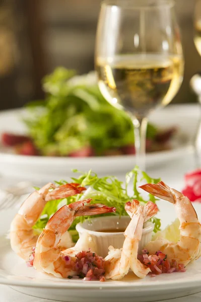 Aperitivo de cóctel de camarones . — Foto de Stock