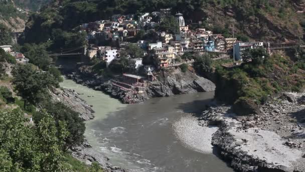La fonte del Gange — Video Stock