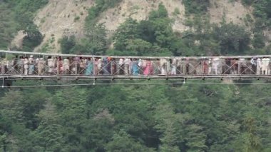 asma köprü, trafik taimelapse