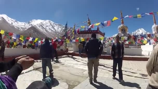 Spiti Valley im Himalaya — Stockvideo