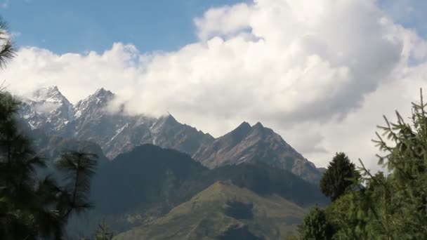 Puncak gunung — Stok Video